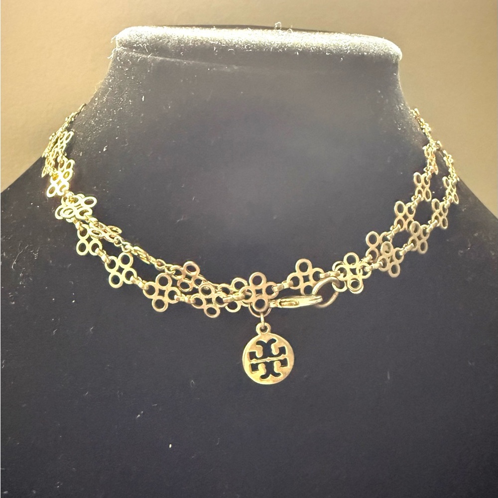 Tory Burch Gold Link Necklace